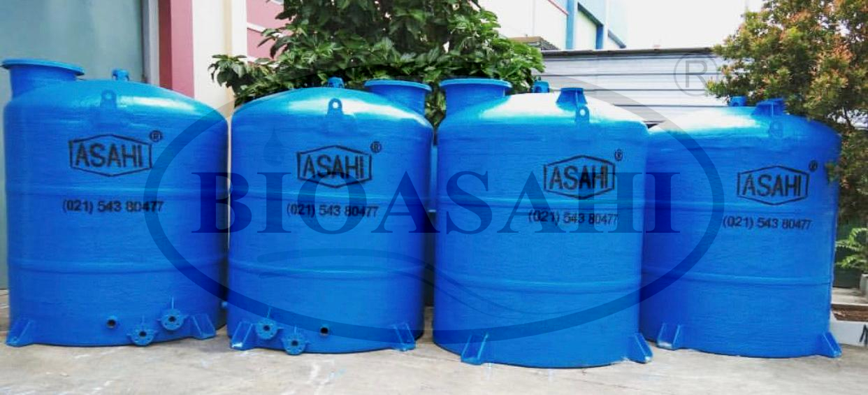 Sistem tangki pengolahan air limbah industri